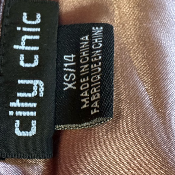 CITY CHIC BEAUTIFUL FLORAL QUARTZ COCKTAIL DRESS FULLY LINED SIZE 14 - Picture 8 of 8